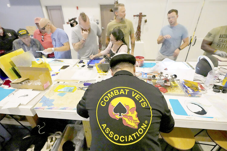 Nonprofit aims to use art to aid veterans with PTSD